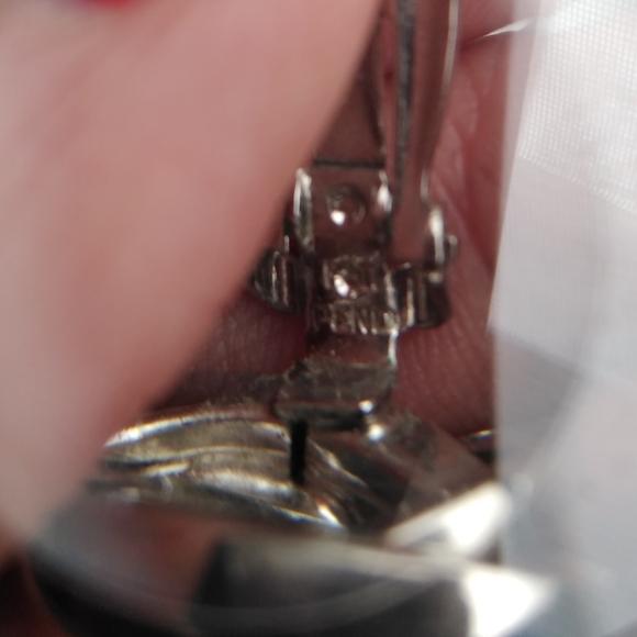 Unique Silver Matching Brooch And Earrings - Picture 7 of 9